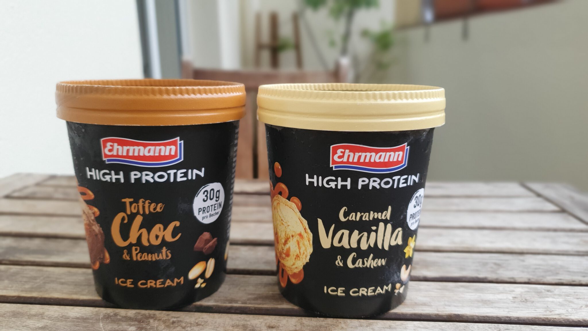 Ehrmann High Protein Eis Pints im Test FoodLoaf